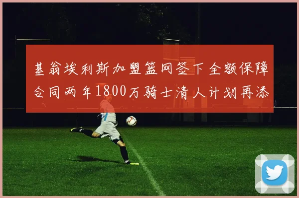 基翁埃利斯加盟篮网签下全额保障合同两年1800万骑士清人计划再添新动态